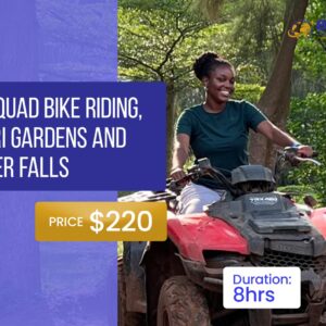 ATV Quad Bike Riding, Aburi Gardens and Water Falls